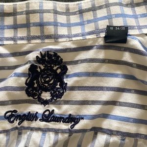 English laundry men’s dress shirt